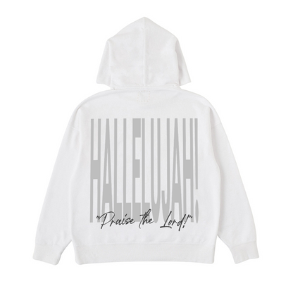 HALLELUJAH HOODIE (WHITE)