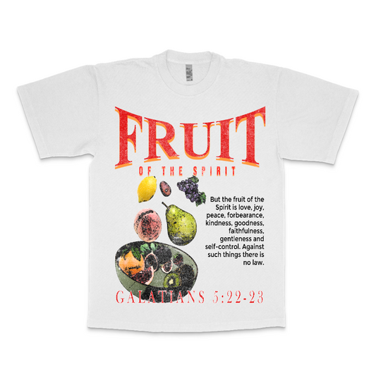 FRUIT OF THE SPIRIT TEE (WHITE)