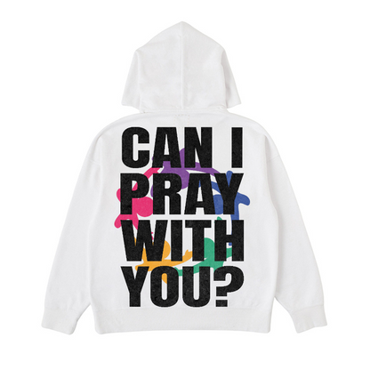 PRAYER CIRCLE HOODIE (WHITE)