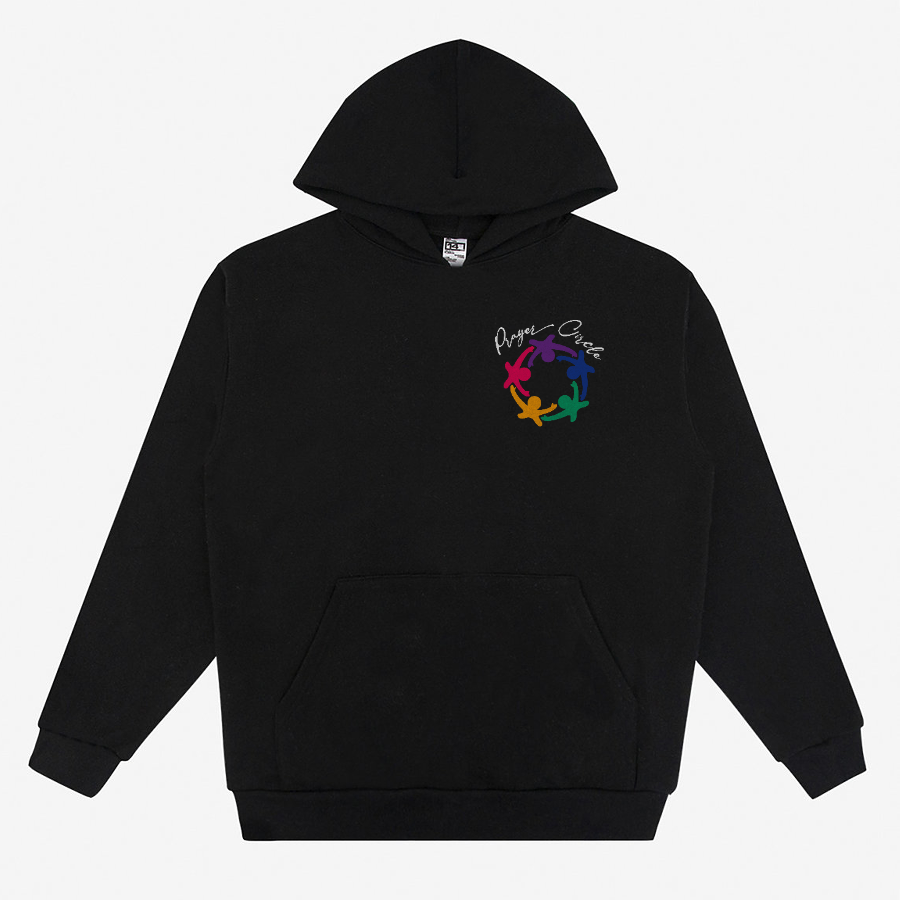 PRAYER CIRCLE HOODIE (BLACK)