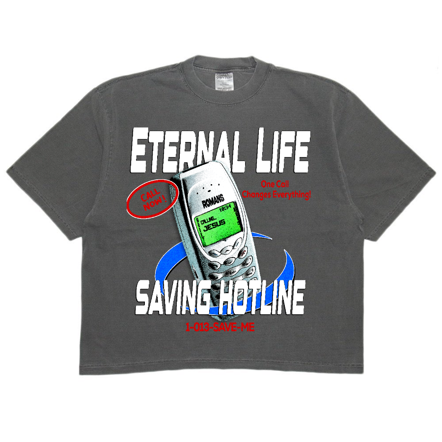 ETERNAL HOTLINE TEE (SHADOW)