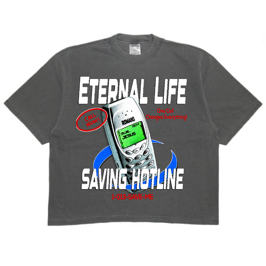 ETERNAL HOTLINE TEE (SHADOW)