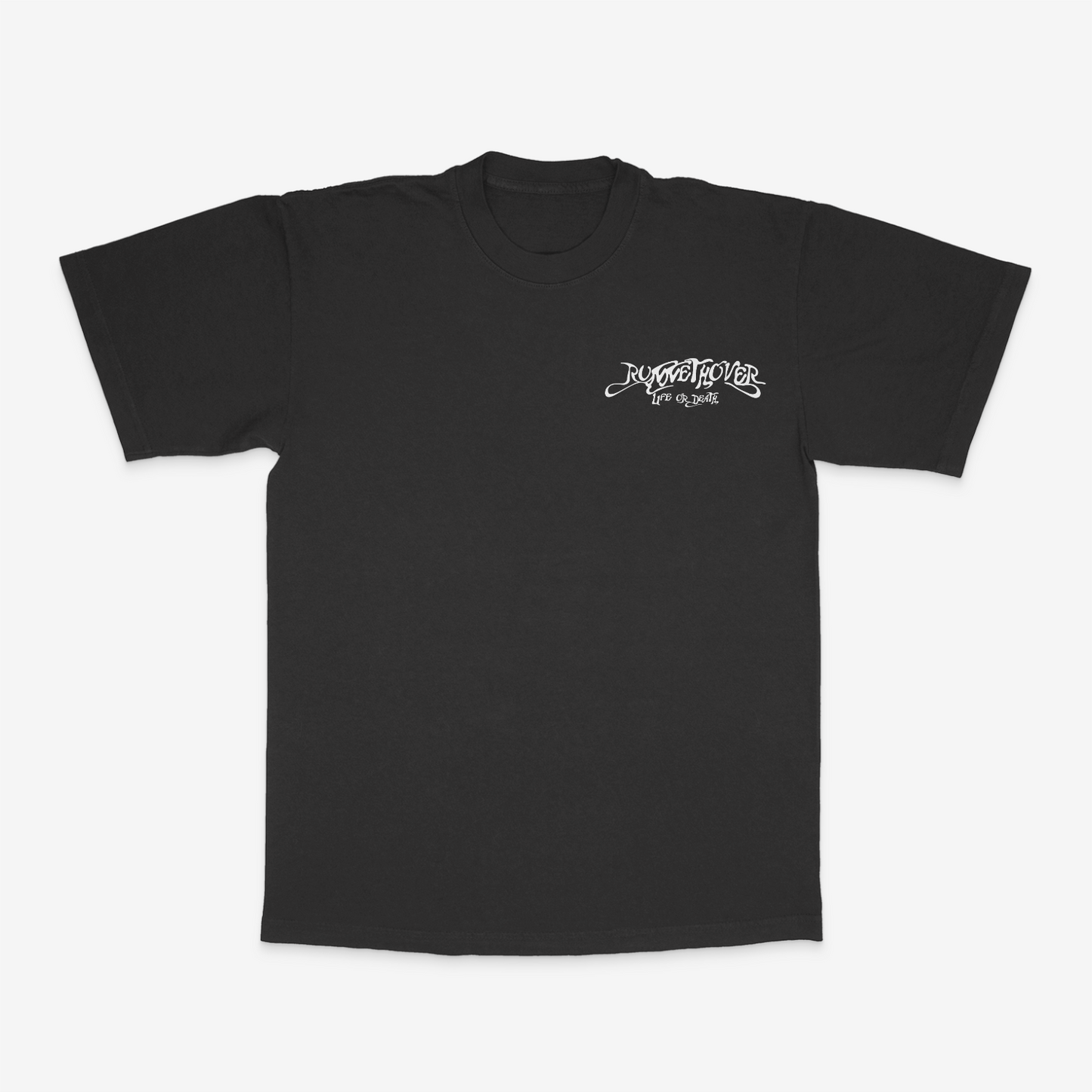 LIFE OR DEATH TEE (VINTAGE BLACK)