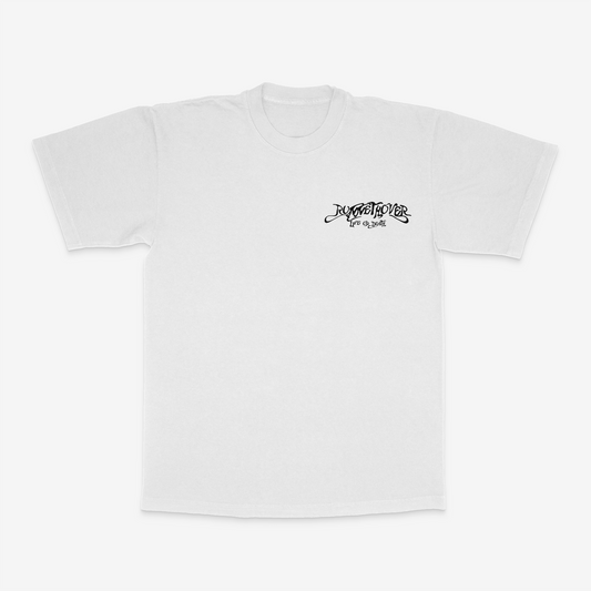 LIFE OR DEATH TEE (WHITE)